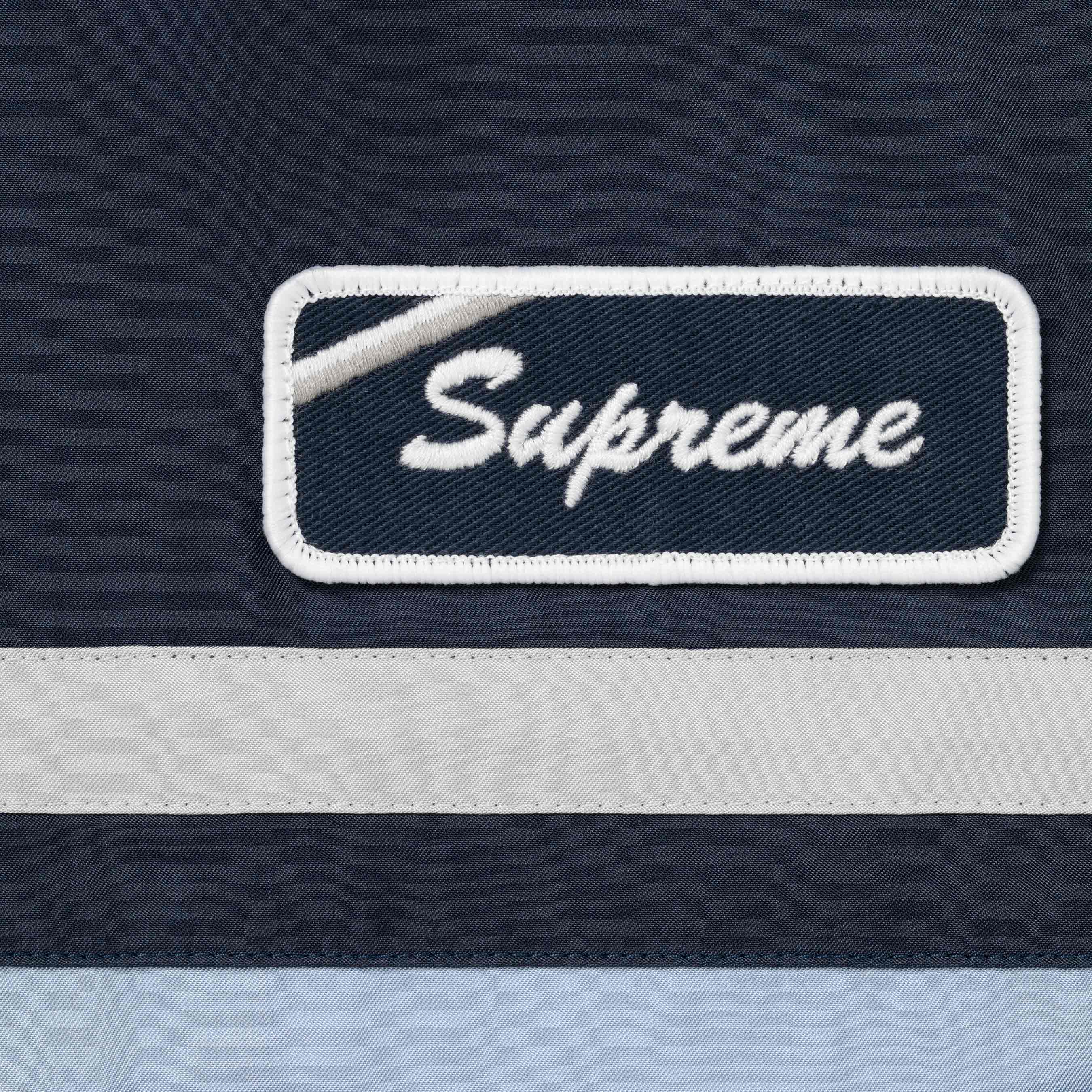 Silk Zip Up S/S Shirt view 5